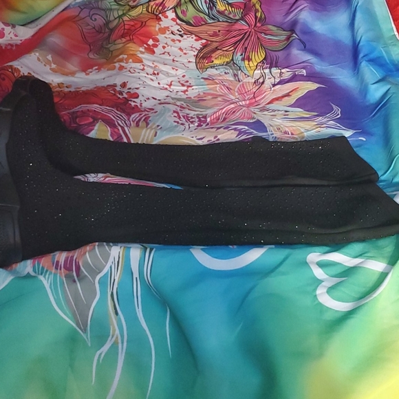 KNEE HIGH RHINESTONE SNEAKERS - Picture 8 of 15